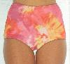 Tankini Pink Tie Dye Midi Short Bottom image